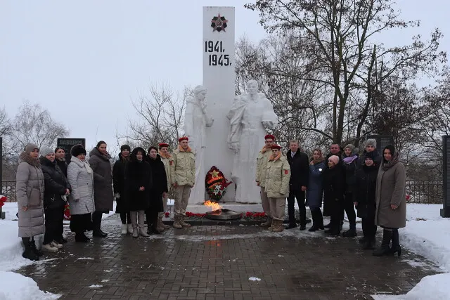 В Севске отдали дань уважения и памяти Героям Великой Отечественной войны