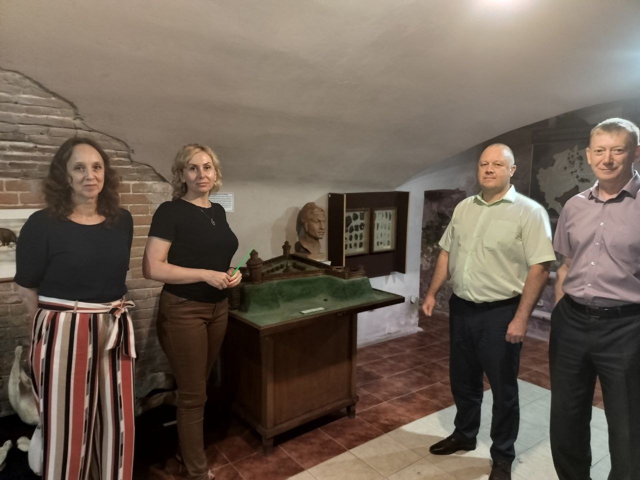 Севский район посетил начальник Управления по охране и сохранению историко-культурного наследия Брянской области Константин Волков