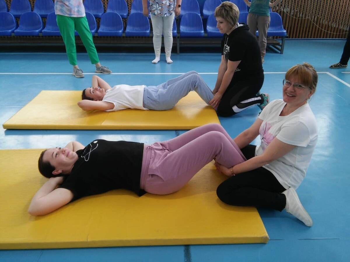 В Суземке сотрудники всех дошкольных учреждений сдали ГТО