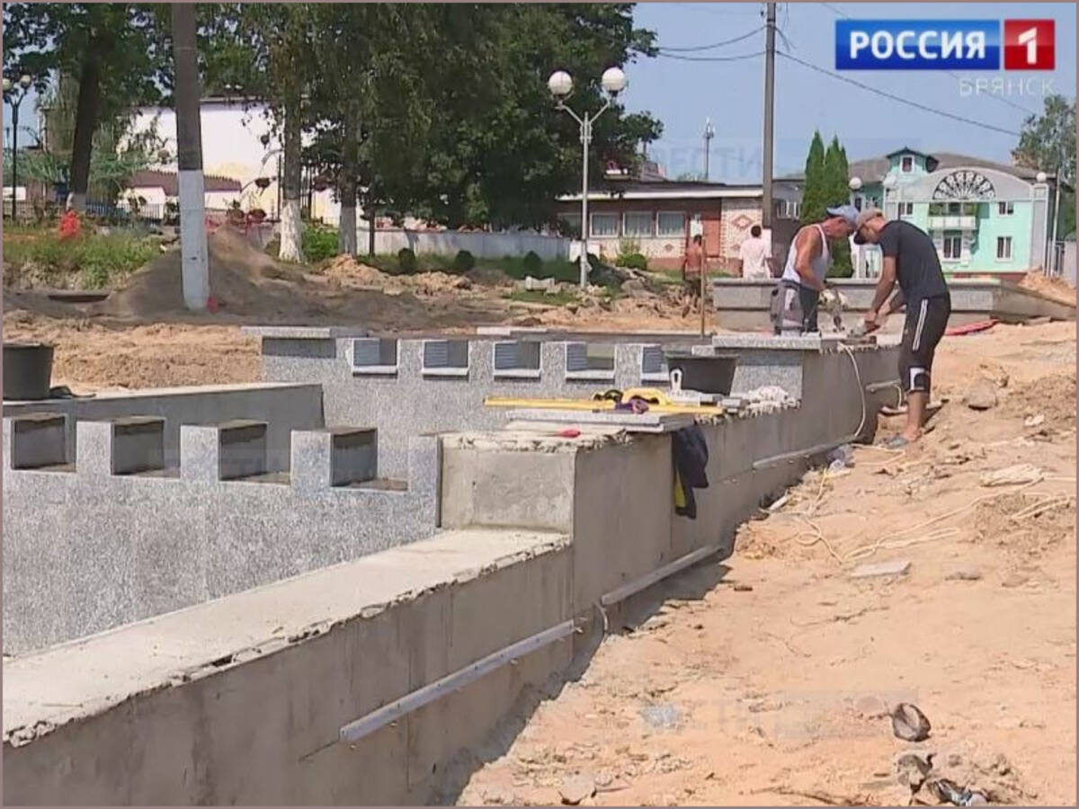 В Сураже Брянской области появятся фонтан и набережная