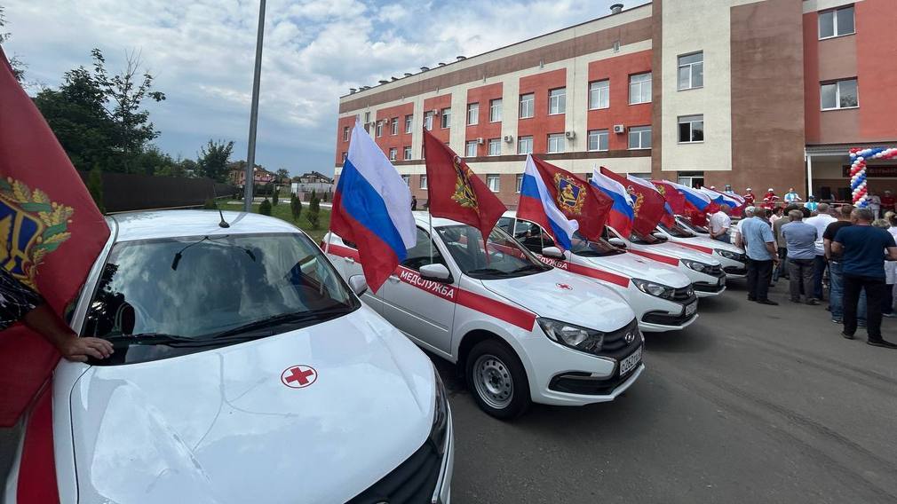 О вручении новых машин брянским учреждениям здравоохранения рассказали на Первом канале