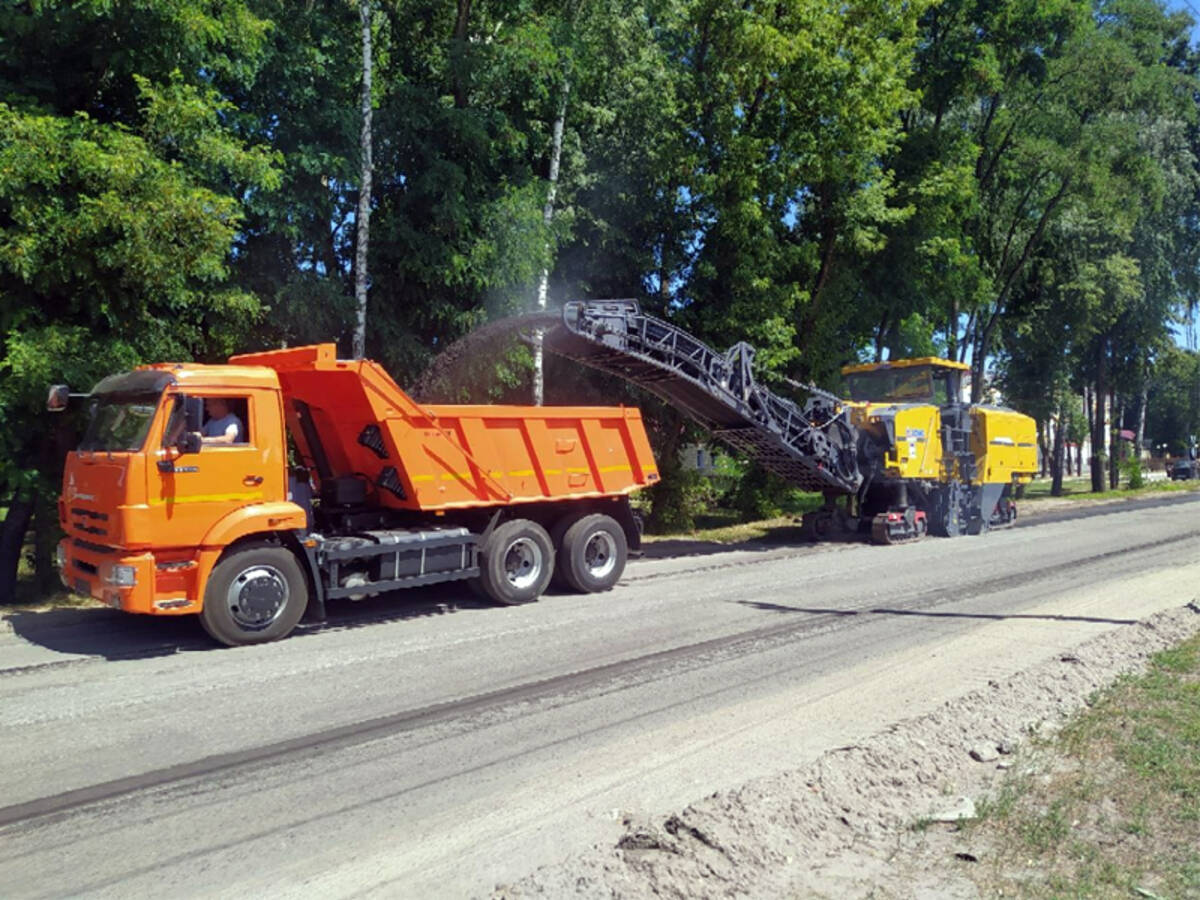 В Стародубе приступили к капремонту дороги по улице Семашко