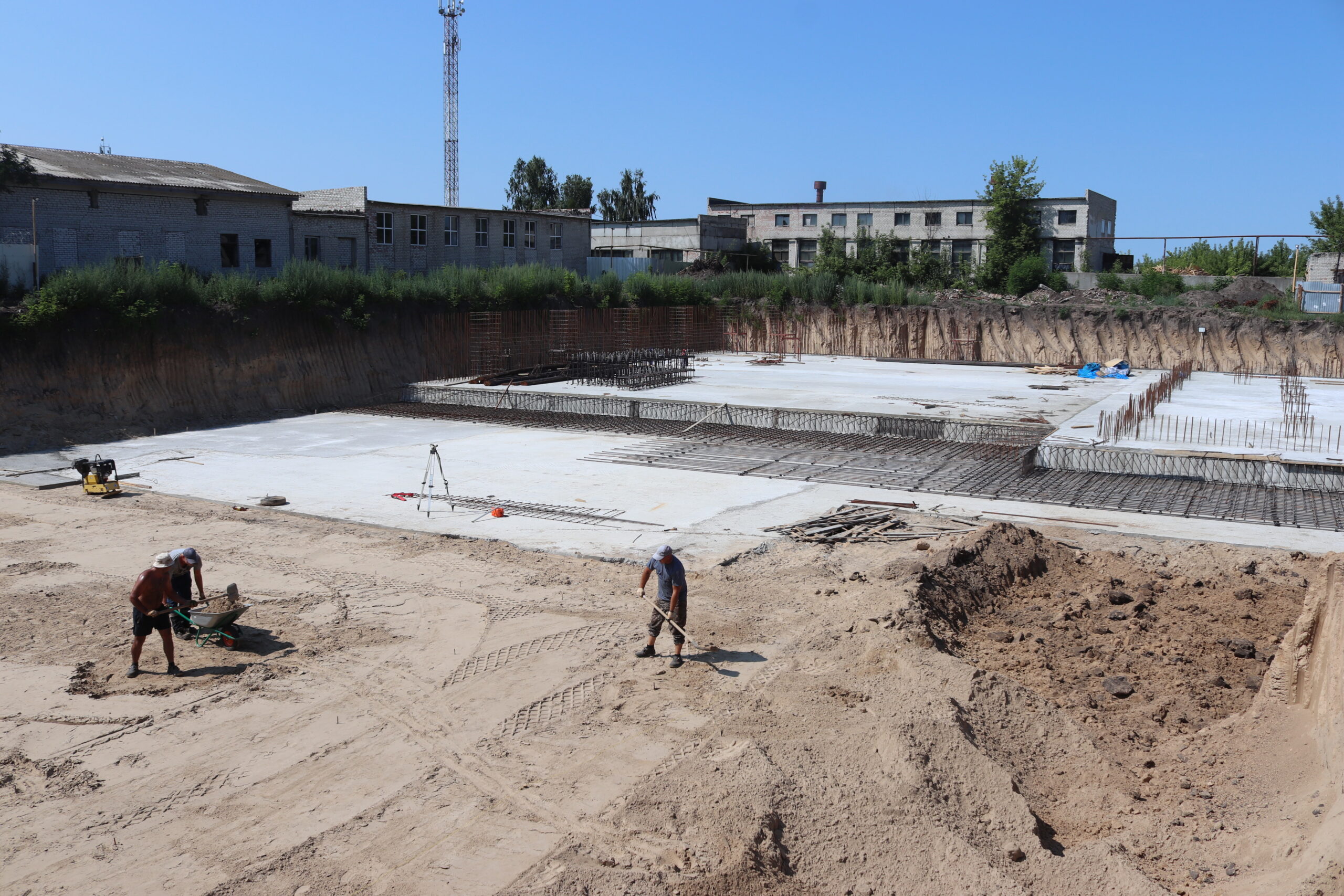 В Севске строительство СОКа идет активными темпами