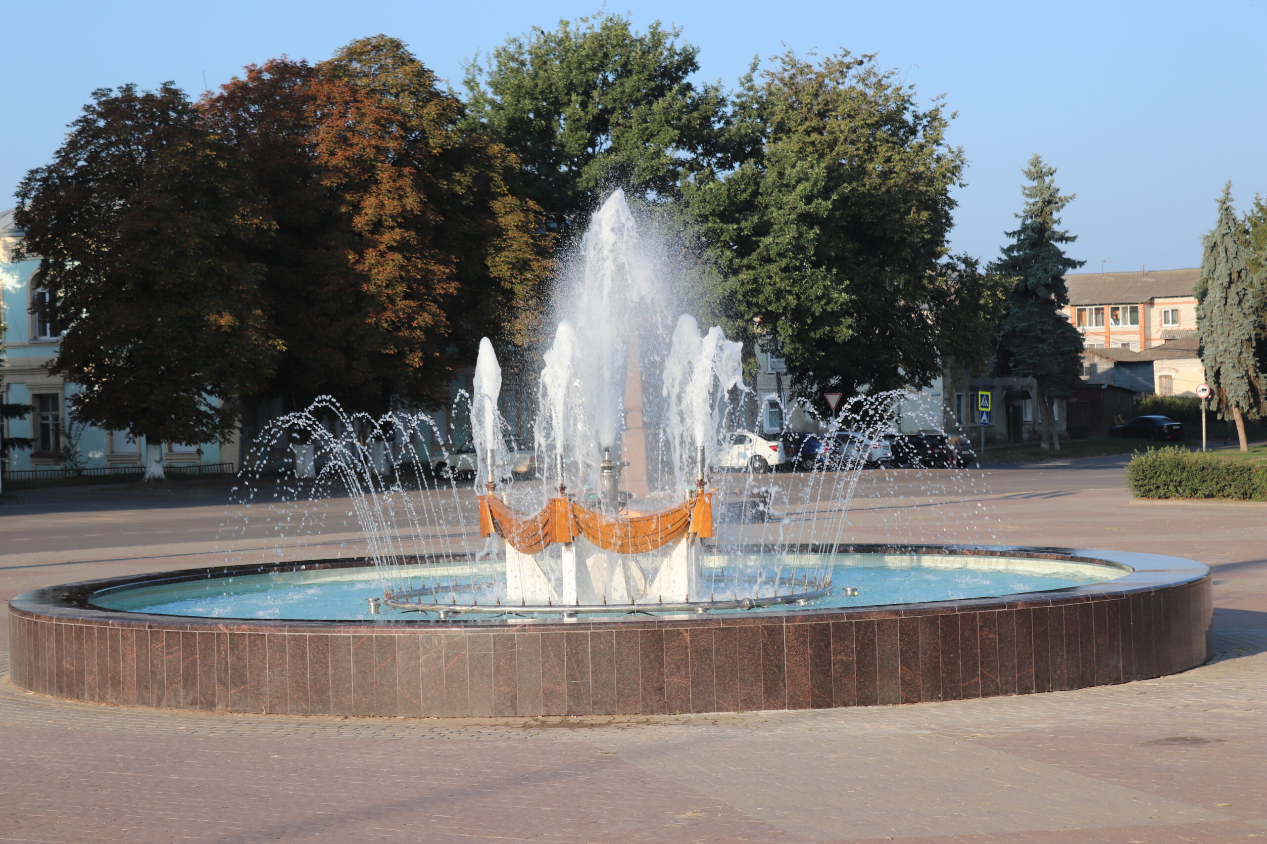 В Севске завершился ремонт городского фонтана