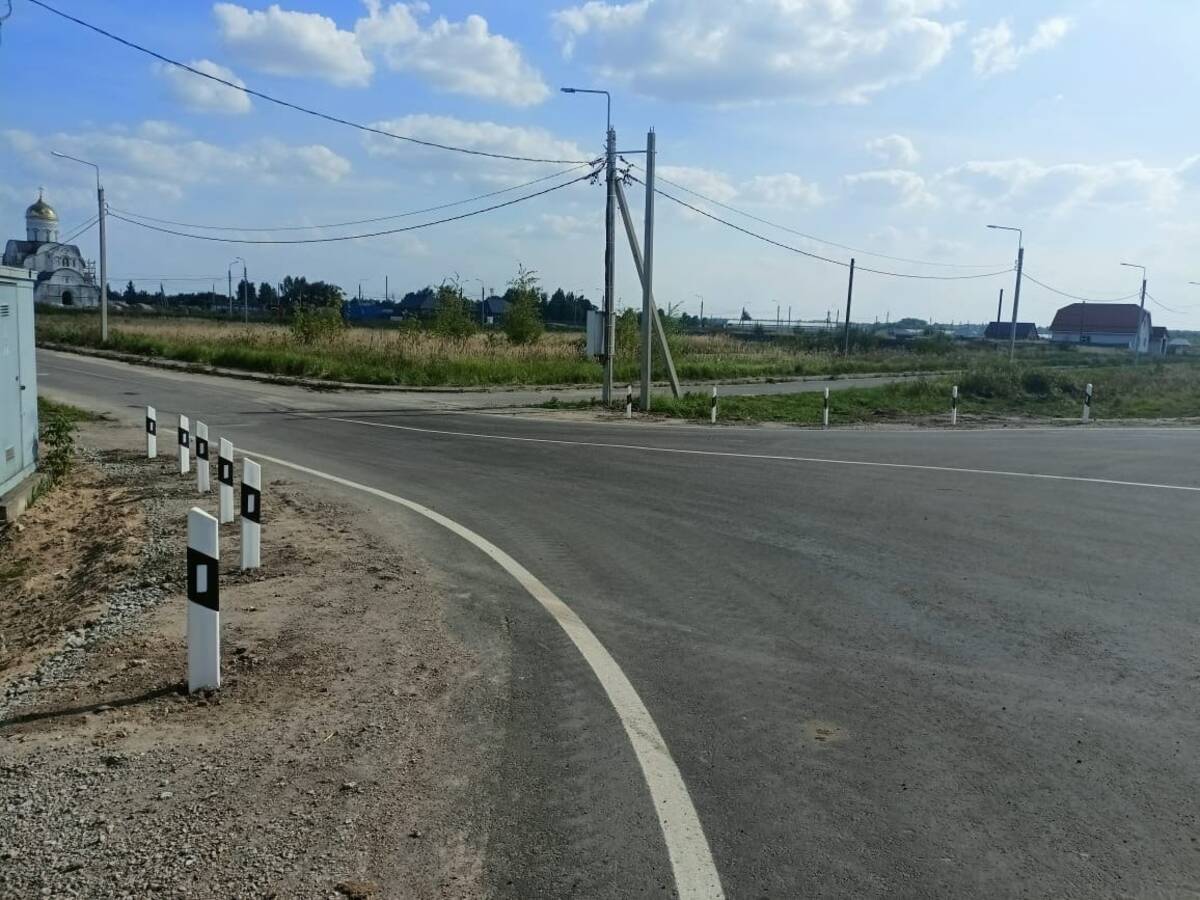 В Стародубском округе отремонтировано ещё два участка автодорог