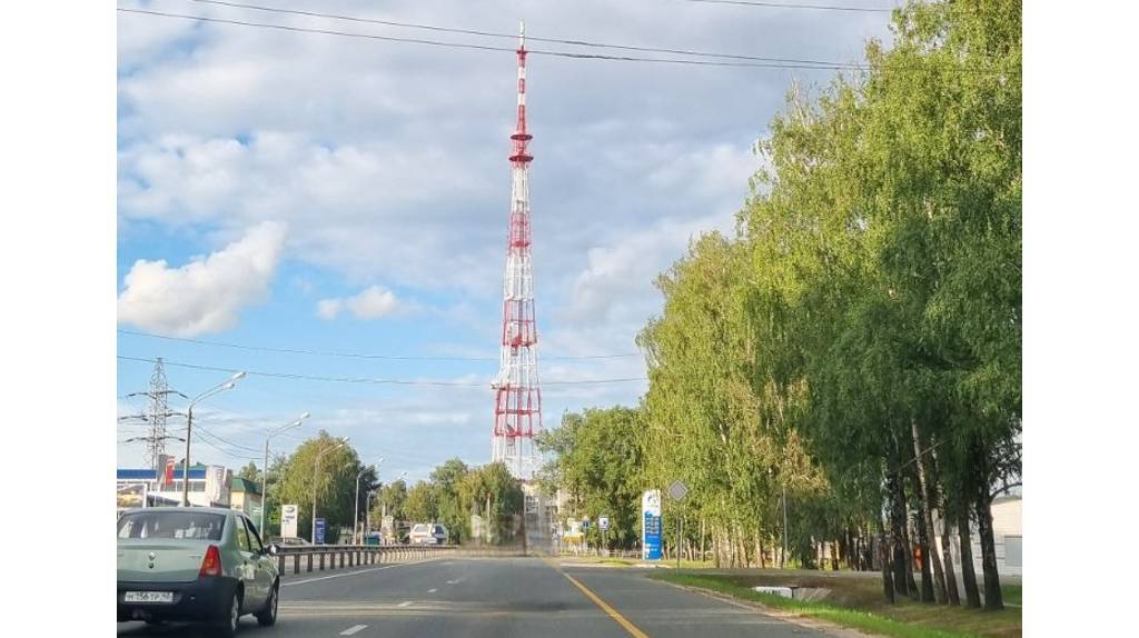 Телебашня в Брянске в честь Дня города включит праздничную подсветку
