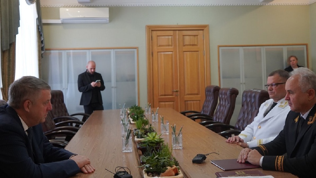 Александр Богомаз встретился с председателем Первого кассационного суда общей юрисдикции Сергеем Шараевым