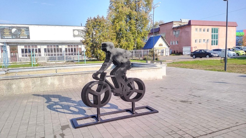 В Жуковке установили новый арт-объект