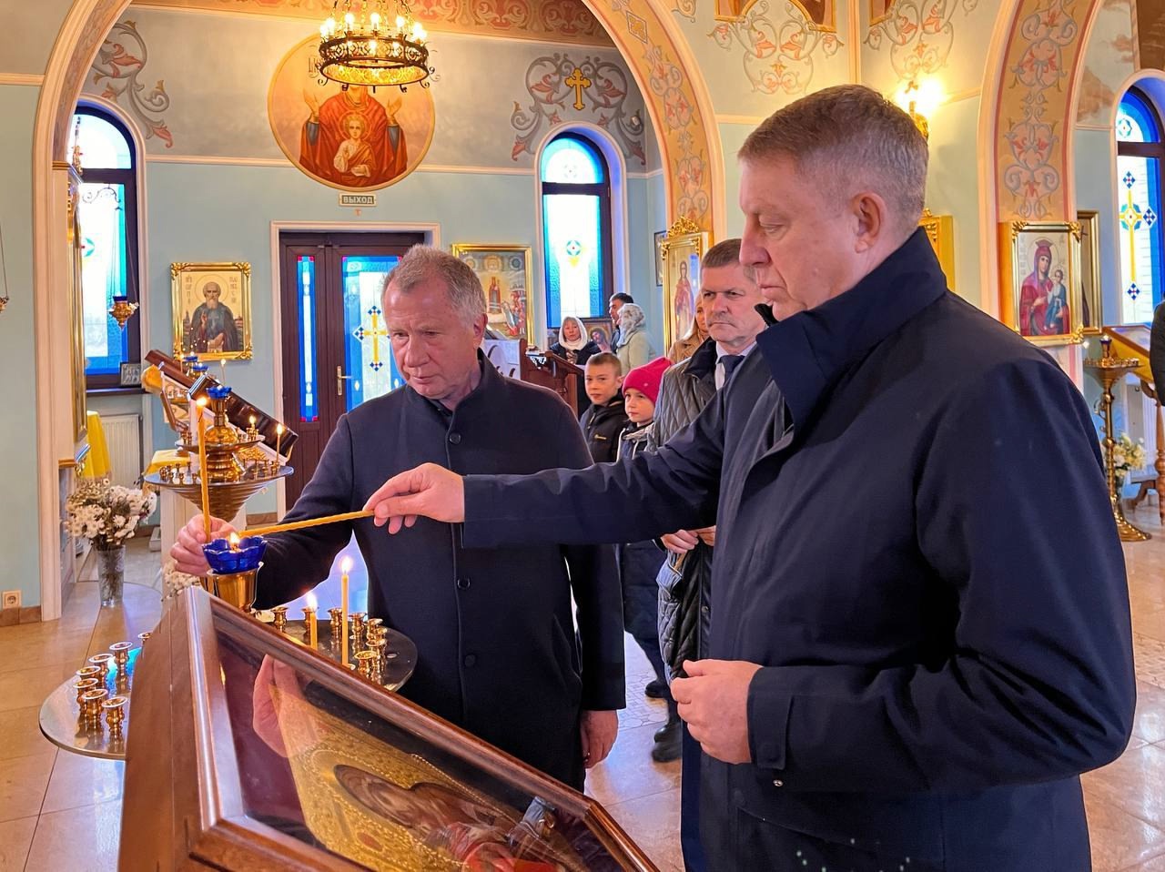 Александр Богомаз посетил духовно-просветительский центр в селе Алешенка