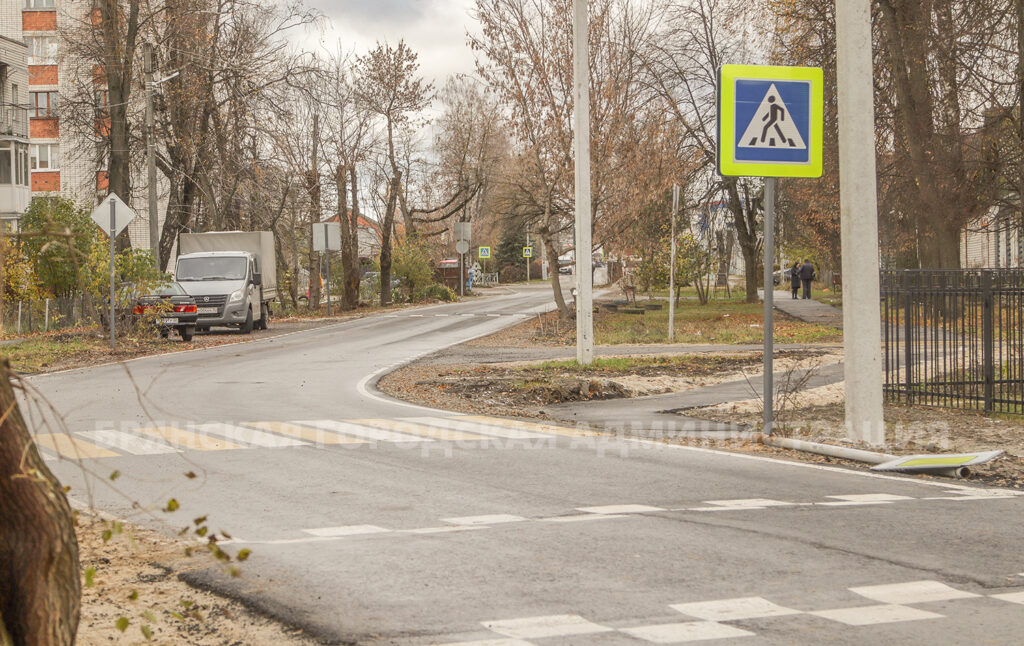 В Брянске до завершения ремонта на улице Кромской остается установить дорожные знаки