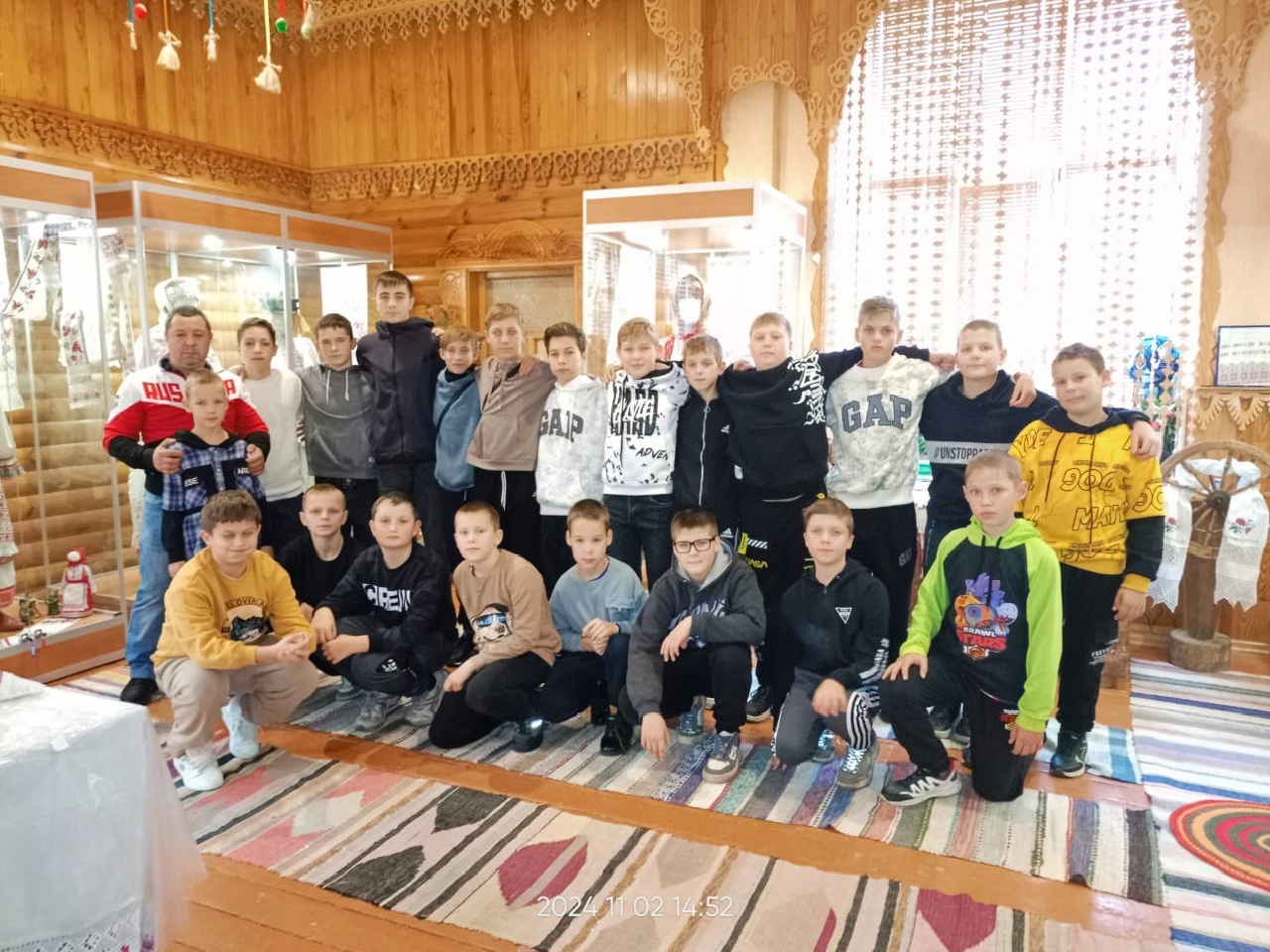 Воспитанники севской спортивной школы «Буревестник» посетили кинотеатр