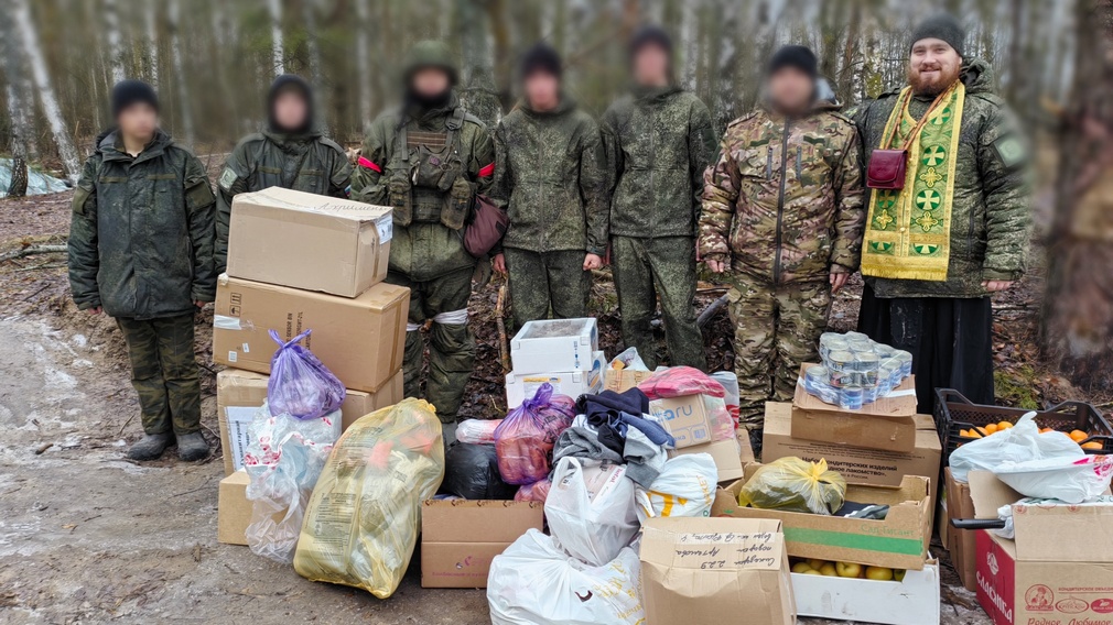 Брянский священник посетил подразделения группировки армии «Север»