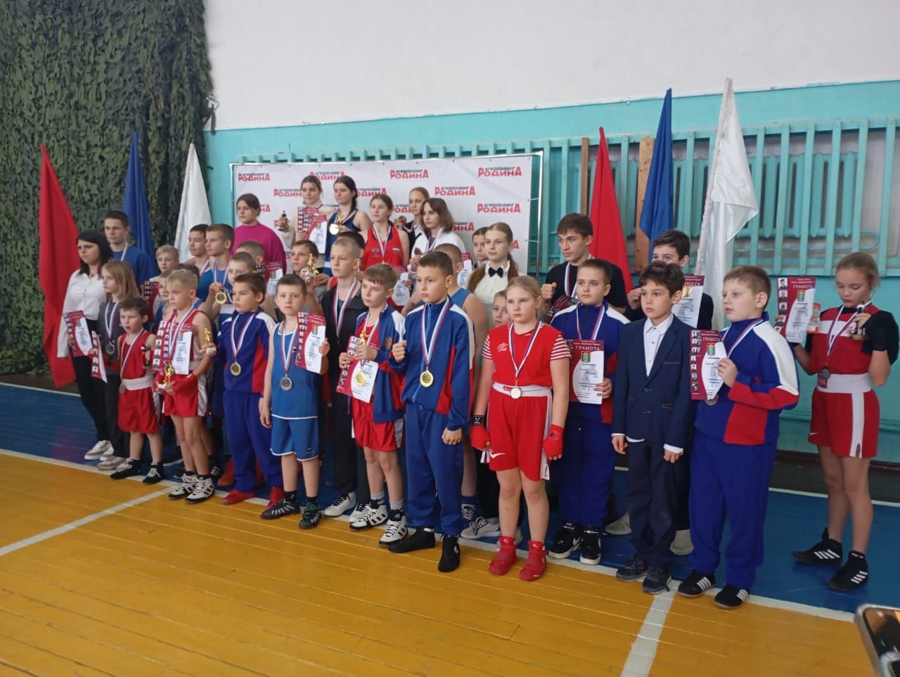 Воспитанники спортивной школы «Буревестник» успешно выступили на турнире в Рогнединском районе