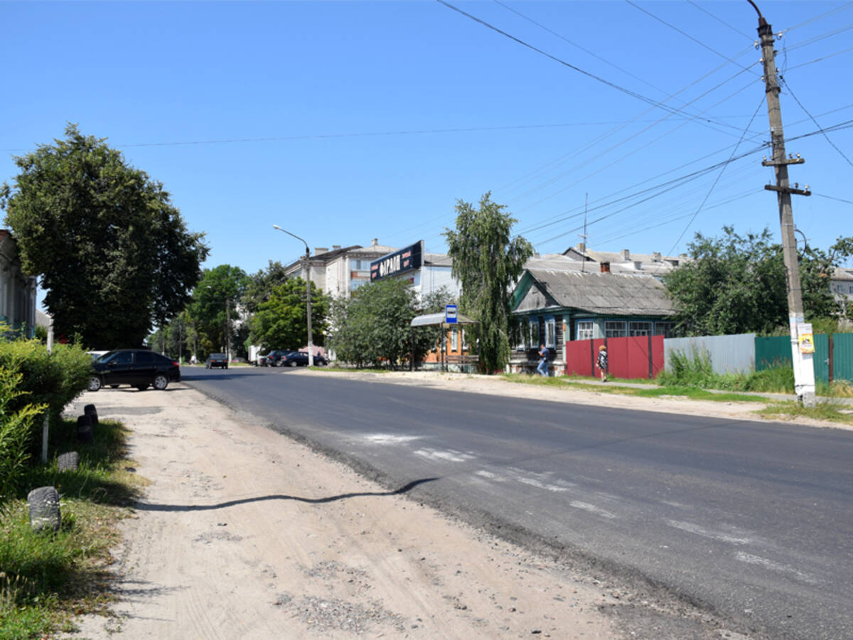 В 2024 году в Климовском районе отремонтировали дорог более чем на 105 млн рублей