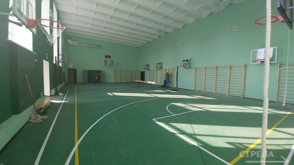 В 2024 году в брянских школах капитально отремонтировали семь спортивных залов