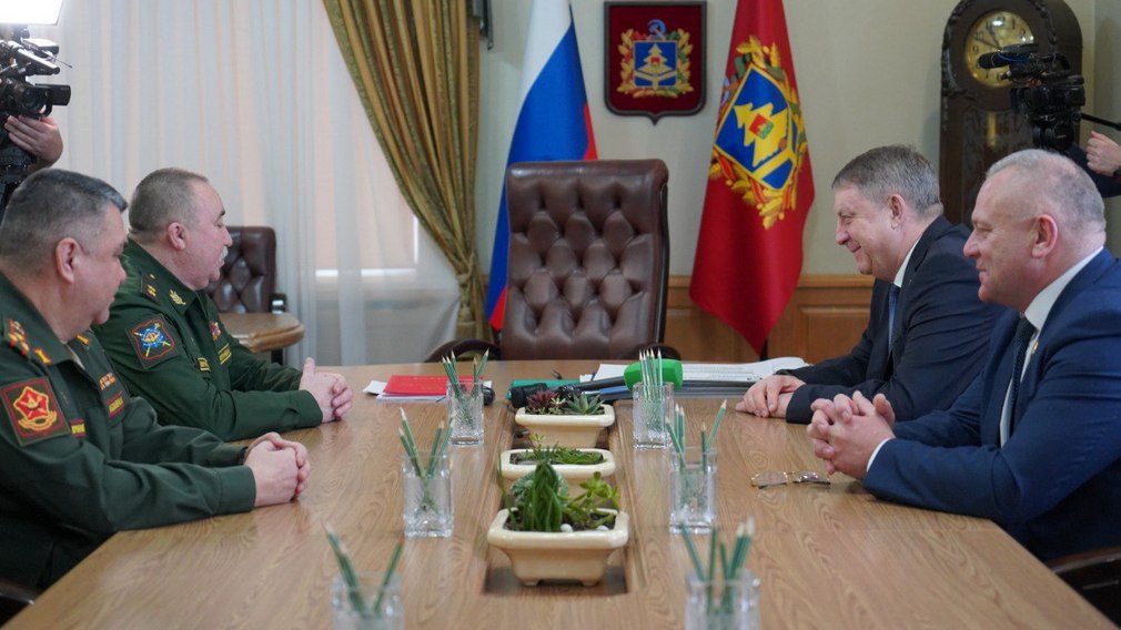 В Брянскую область прибыл генерал-лейтенант Юрий Корсачёв