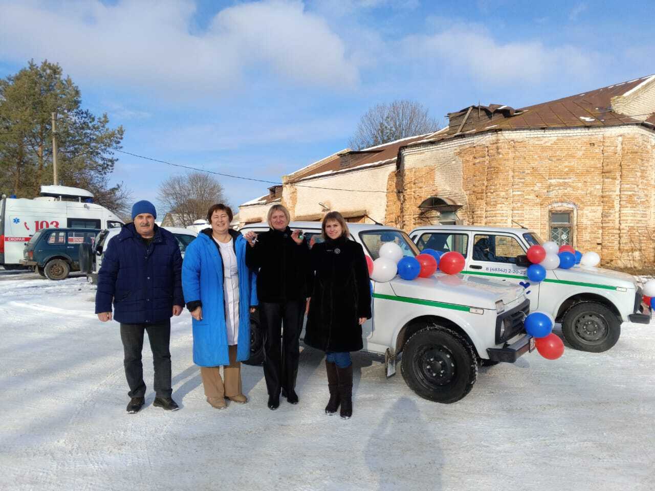 Автопарк ГБУЗ «Навлинская ЦРБ» в Севске пополнил новый транспорт