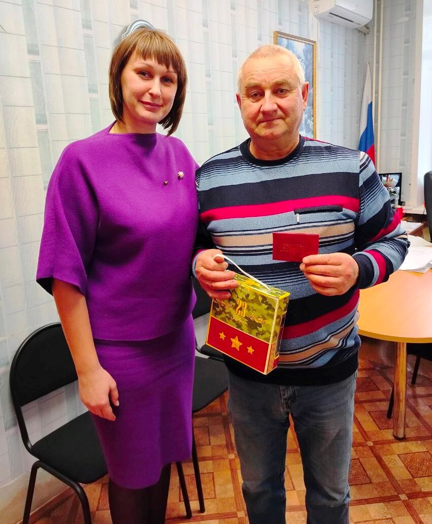 Почетного звания «Ветеран труда Брянской области» удостоен Николай Михайлович Павличков