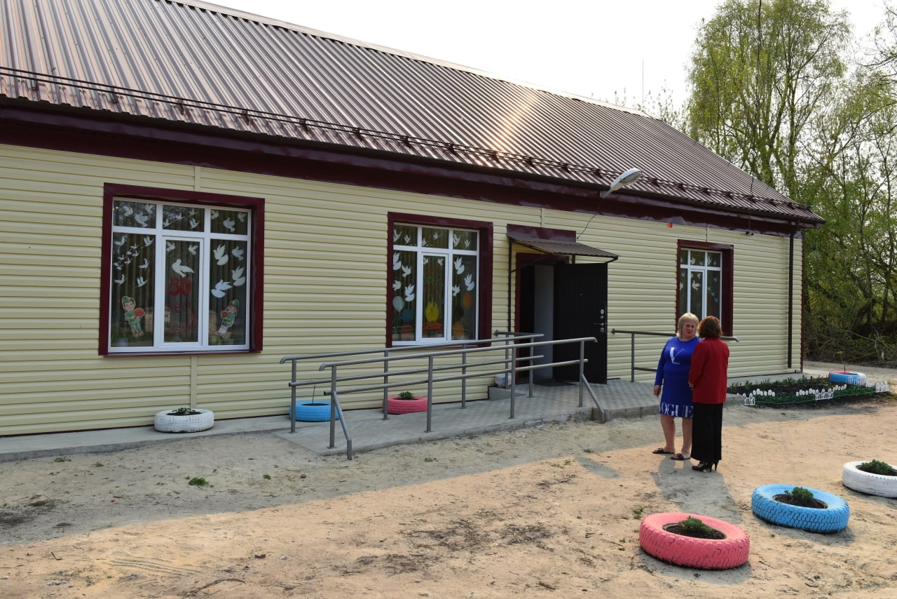 В Погарском районе Брянской области отремонтировали Дом культуры