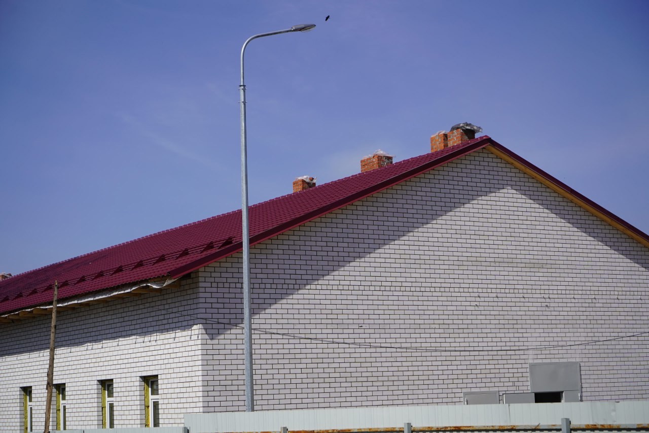 В Мглинской школе №1 идет строительство столовой с пищеблоком