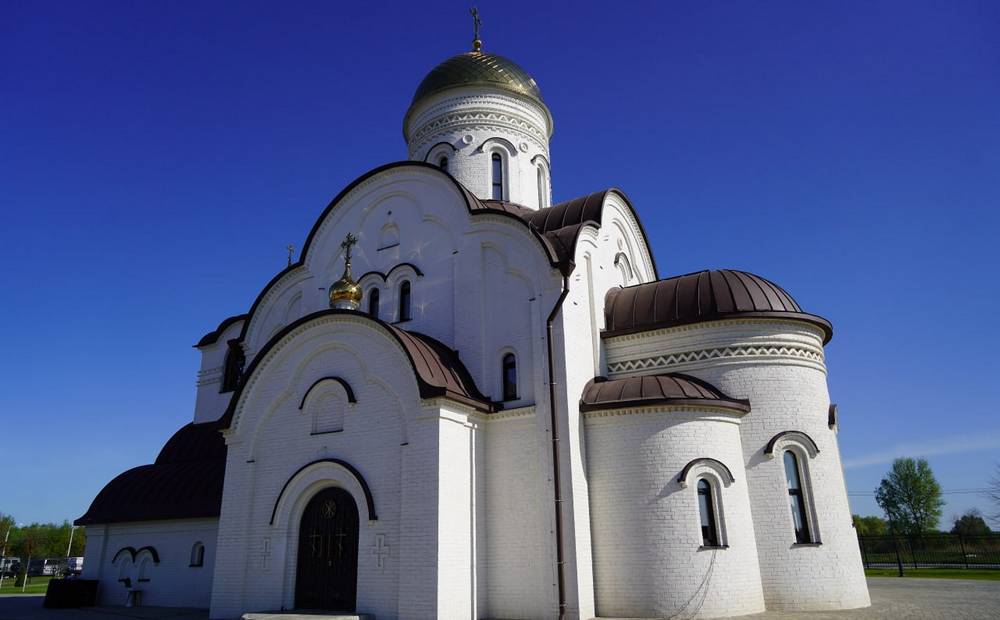 В брянском приграничье освятили новый храм во имя Николая Чудотворца