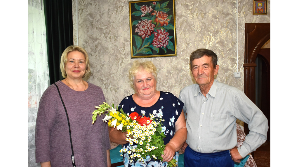 Супруги Высоцкие из брянского села Воробейня отметили золотую свадьбу