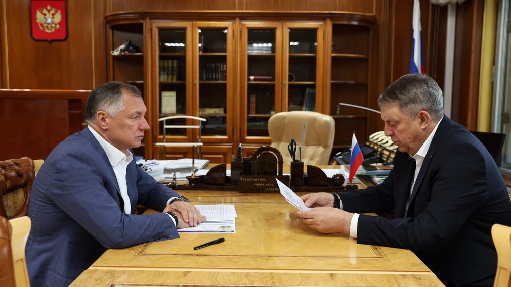 Александр Богомаз встретился с заместителем председателя правительства Маратом Хуснуллиным