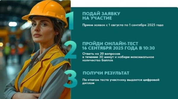 Всероссийское тестирование по охране труда «Охрана труда и безопасность на работе — 2025»