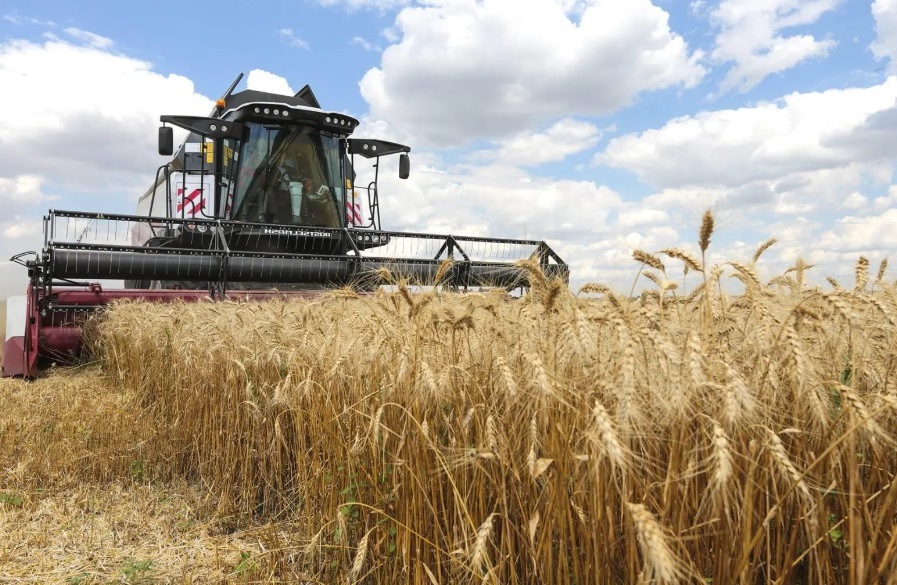 В Севском районе дан старт уборке урожая