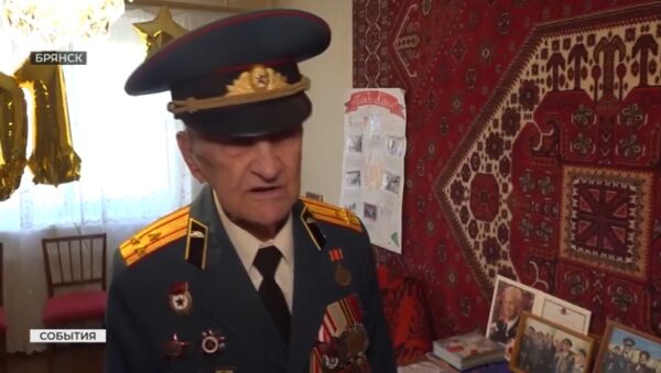 Брянский ветеран Борис Шапошников в 101 год принял участие в выборах губернатора