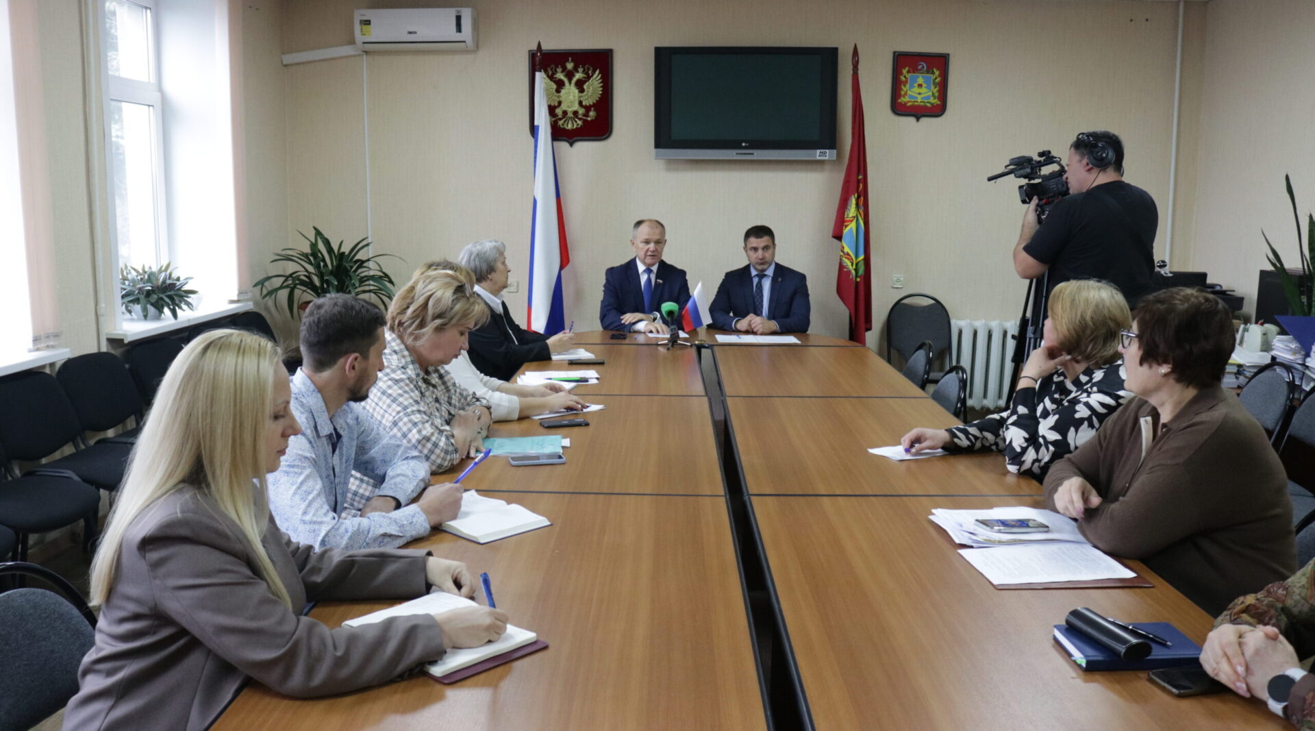 Депутат Государственной Думы Николай Щеглов посетил Навлинский район