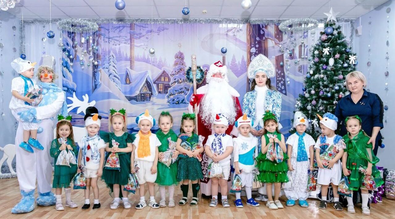 Сладкие подарки детям