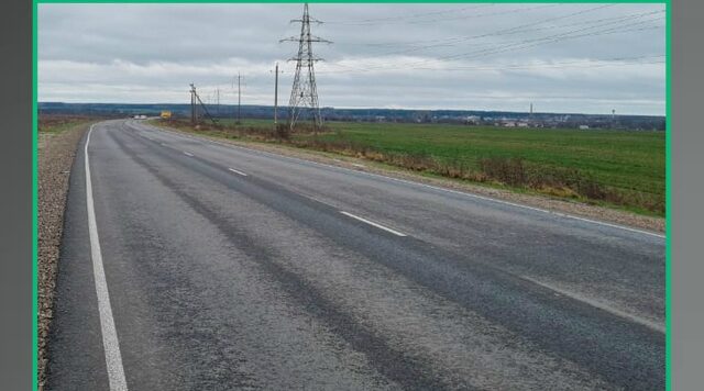 В Дятьковском районе отремонтирован участок автодороги