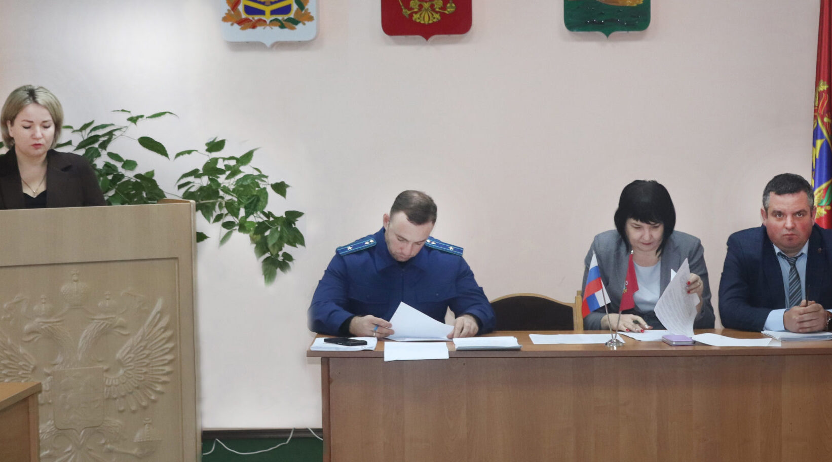 Депутаты Севского районного Совета рассмотрели шесть вопросов