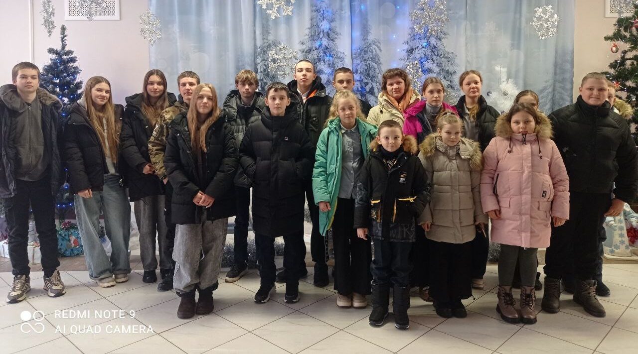 Учащиеся Доброводской школы посмотрели фильм «Чебурашка»