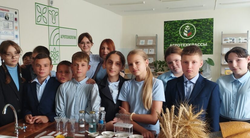 Зелёные уроки: деятельность агрокласса в Севской средней школе №2