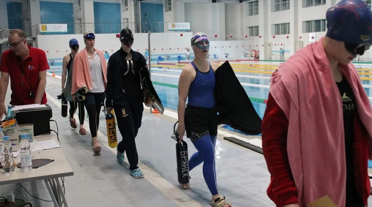 Брянская спортсменка Анастасия Ильюшина стала призером Кубка России по подводному спорту