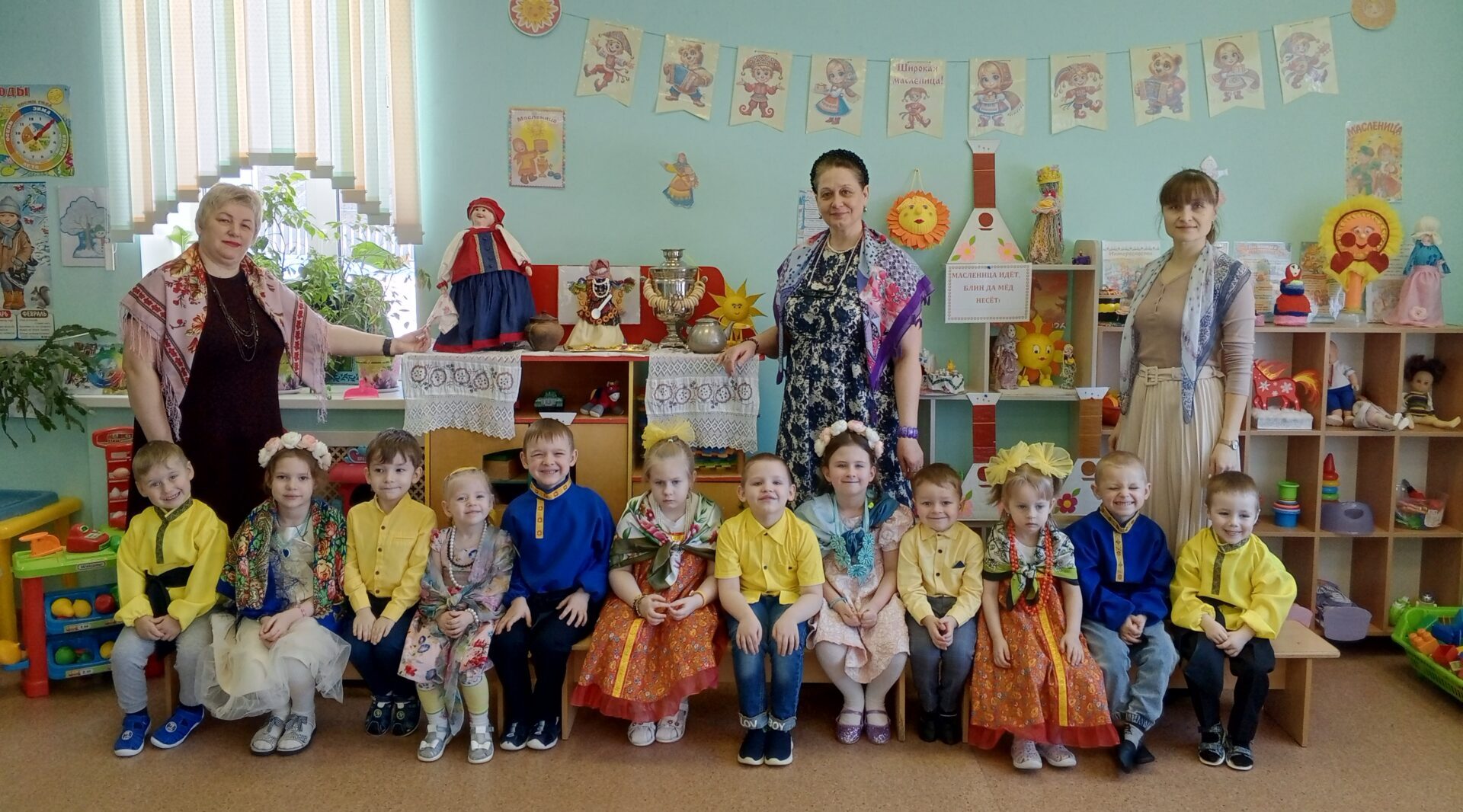 Воспитатели МБОУ Липницкая СОШ провели мероприятие «В гости на Масленицу!»