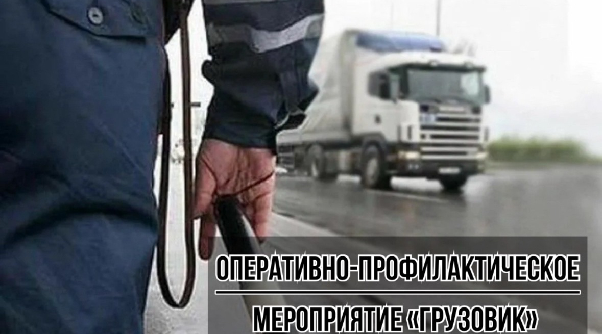 Госавтоинспекция МО МВД России «Севский» информирует о проведении ОПМ «Грузовик»