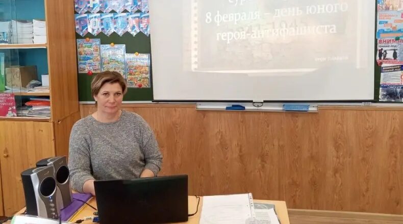 Специалисты МБУК «ЦБС» провели урок памяти «В детские лица глядело суровое время»