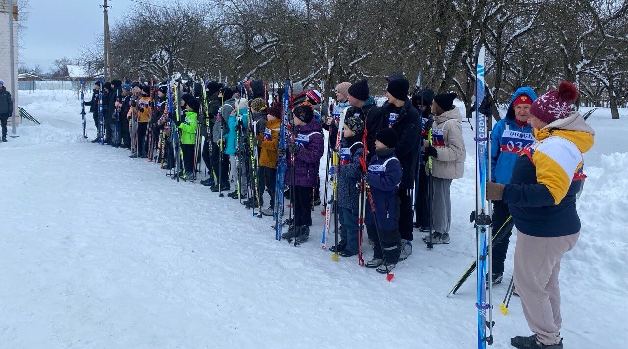 В селе Княгинино прошла «Севская лыжня»