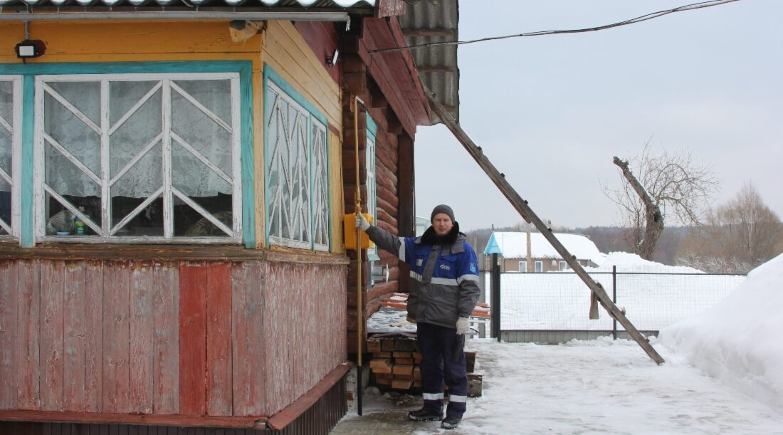В Брянской области газифицирована деревня Архиповка