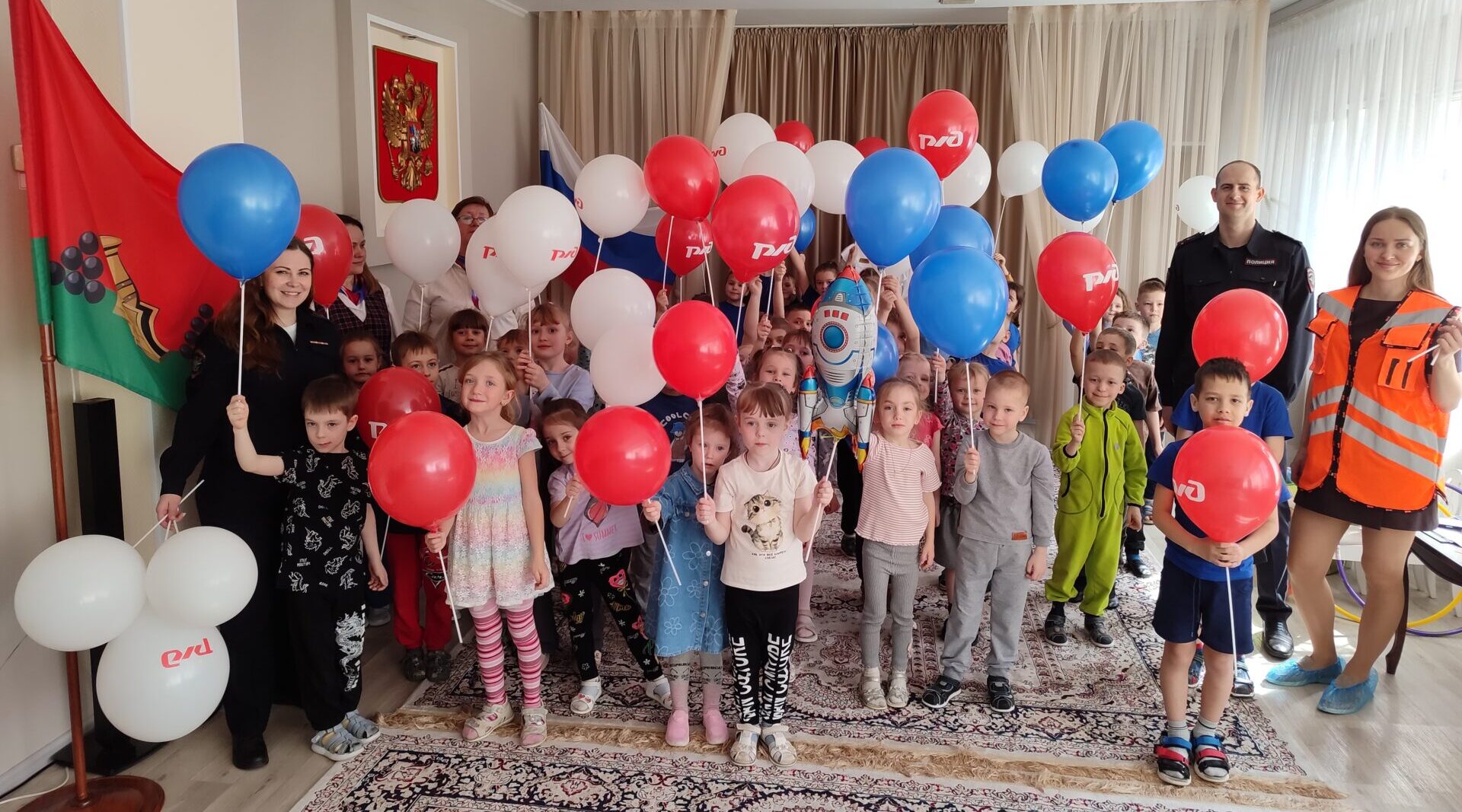 В детском саду РЖД прошла масштабная «Неделя космоса»