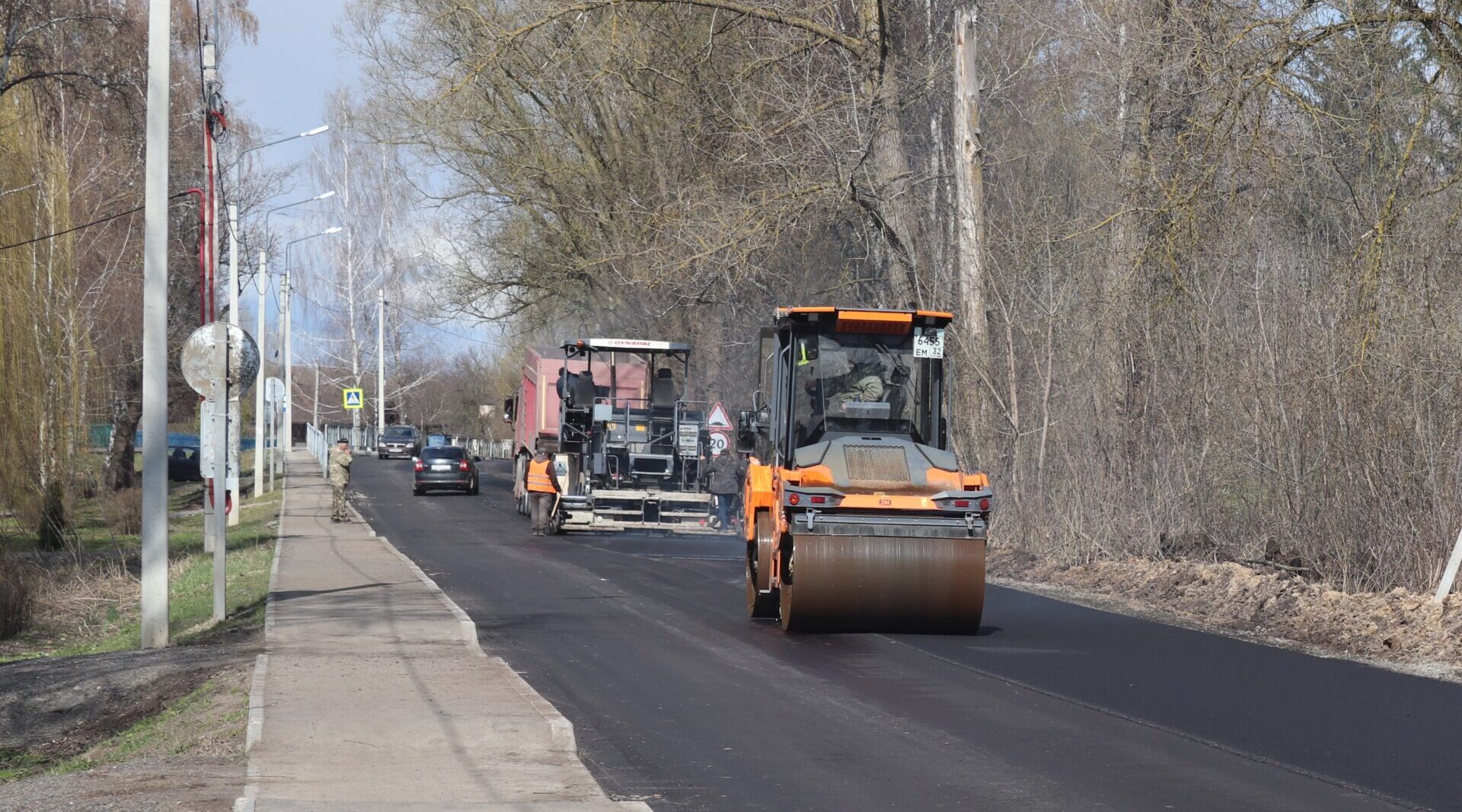Дороги Севского района: ремонт и обновление в действии