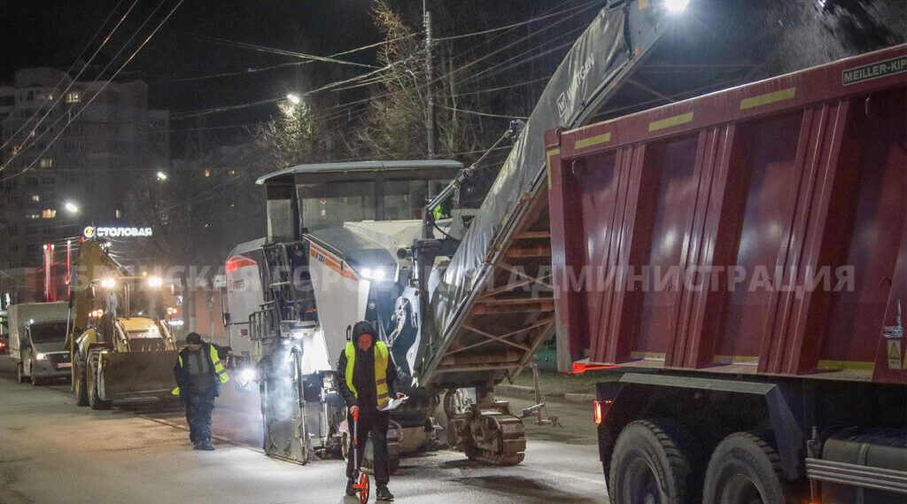 14 апреля начнется ночной ремонт улицы Советской