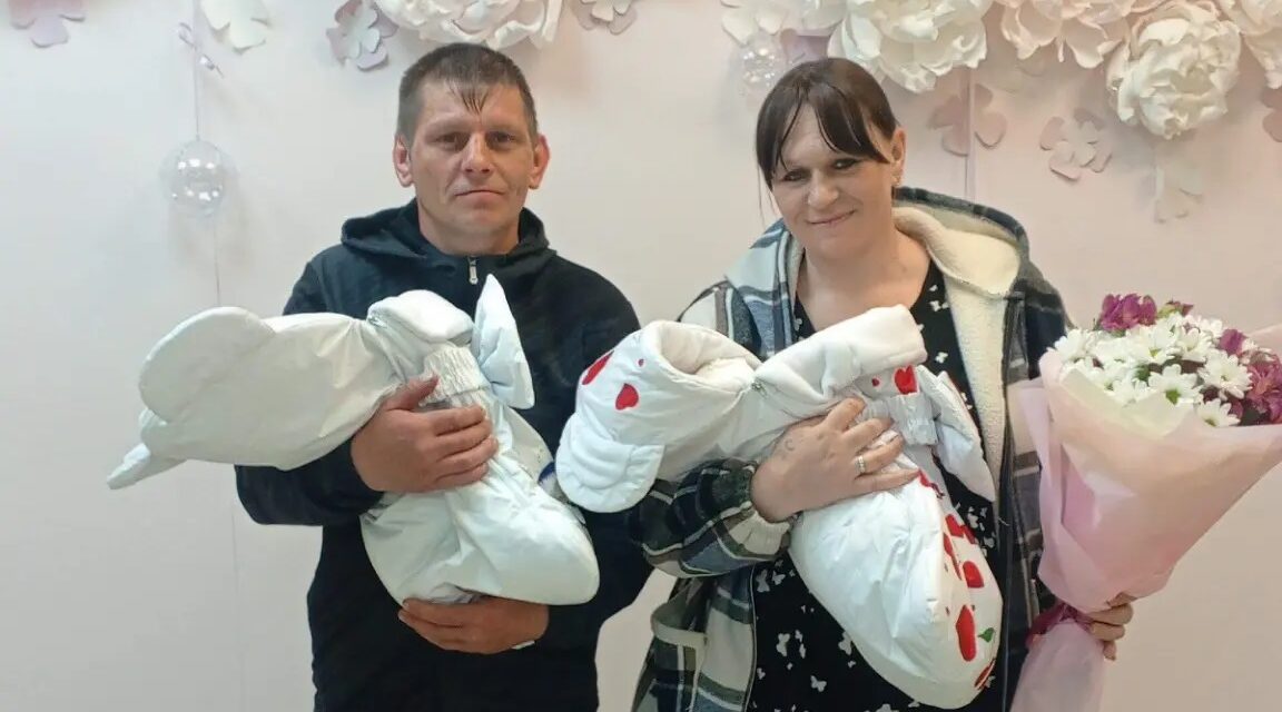 В Рогнединском районе родилась двойня