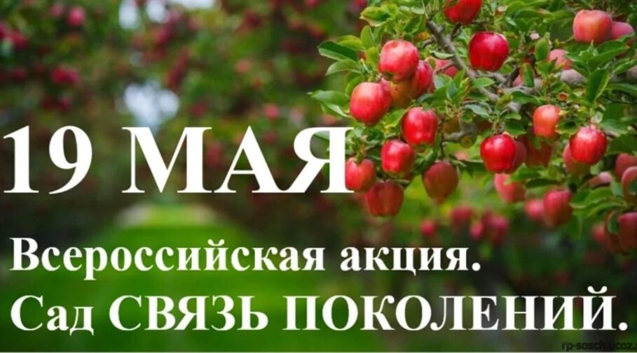 Ежегодная Всероссийская акция «Сад – Связь поколений»