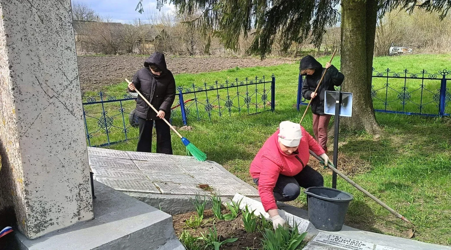 Благоустройство памятных мест
