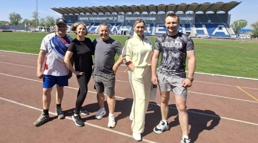 Коллектив Севской СШ «Буревестник» участвовали в Фестивале ВФСК «Готов к труду и обороне»