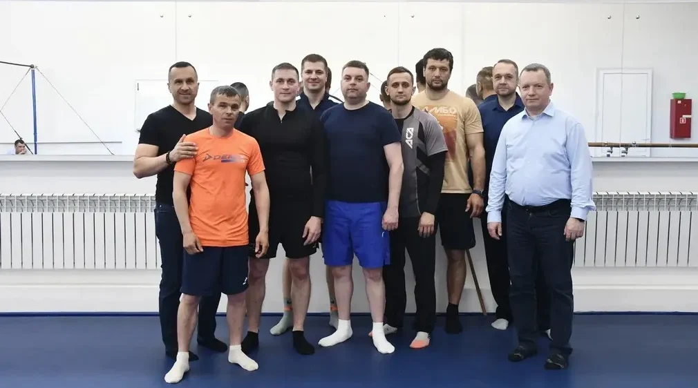 «Брянские герои» — участники тренировки с Артемом Осипенко